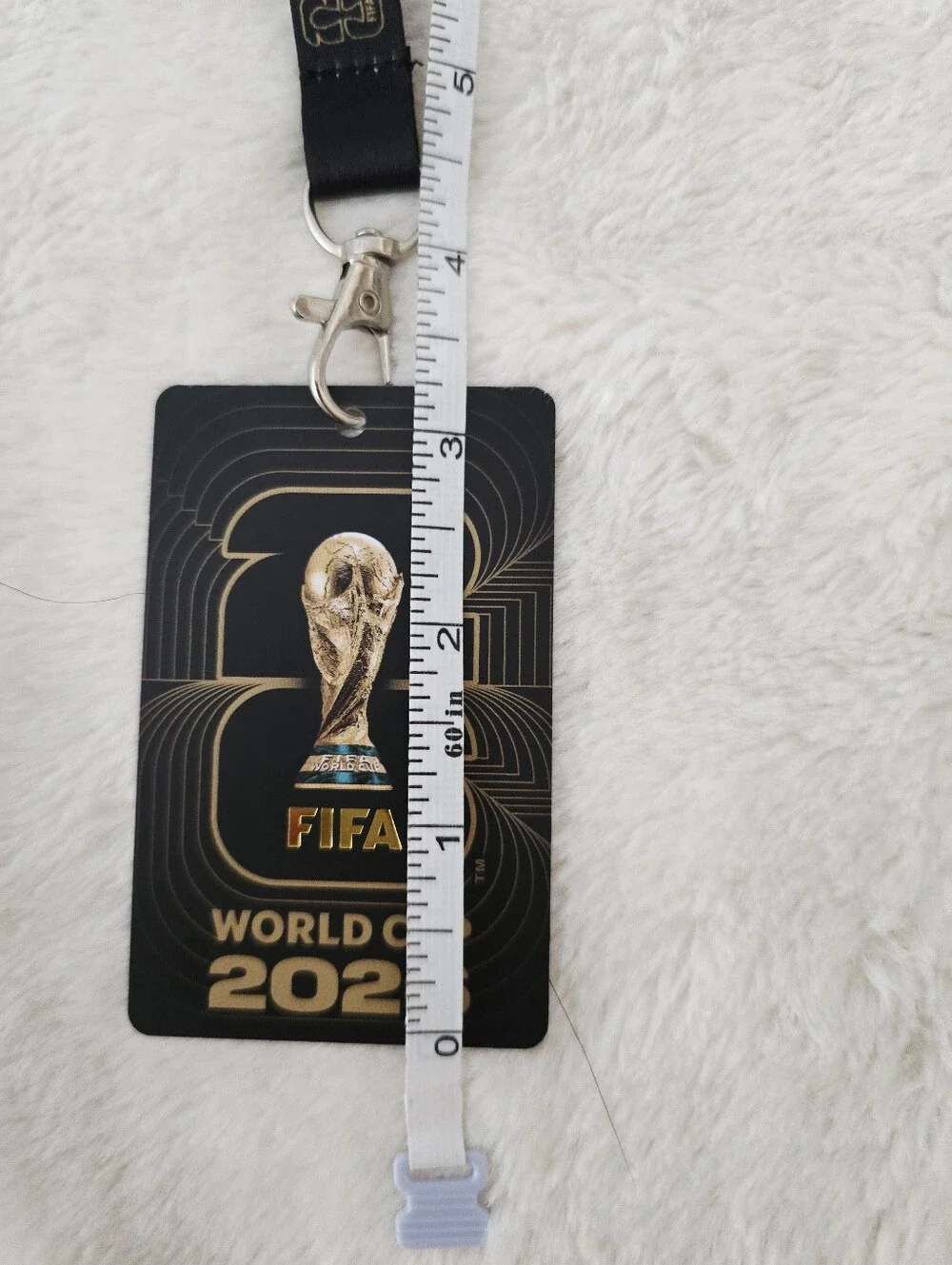 World Cup 2026 Fan ID Card, Badge, & Lanyard--Official FIFA USA Stadium Edition